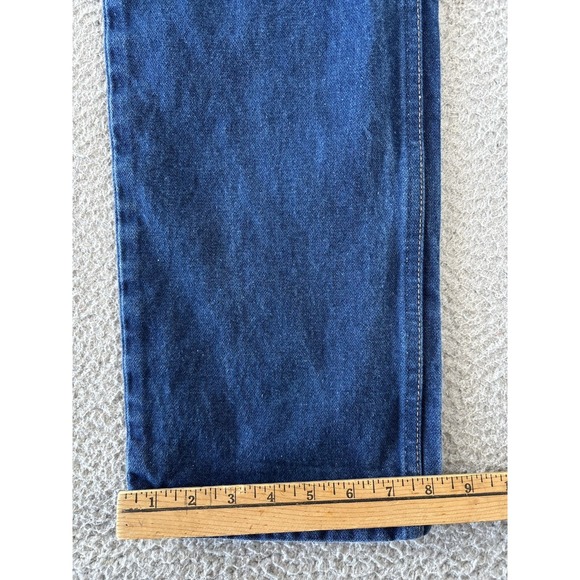 Wrangler Jeans Mens 34x36 (Fits 34x34) 13MWZ Cowboy Boot Cut Rodeo Denim - Picture 3 of 10